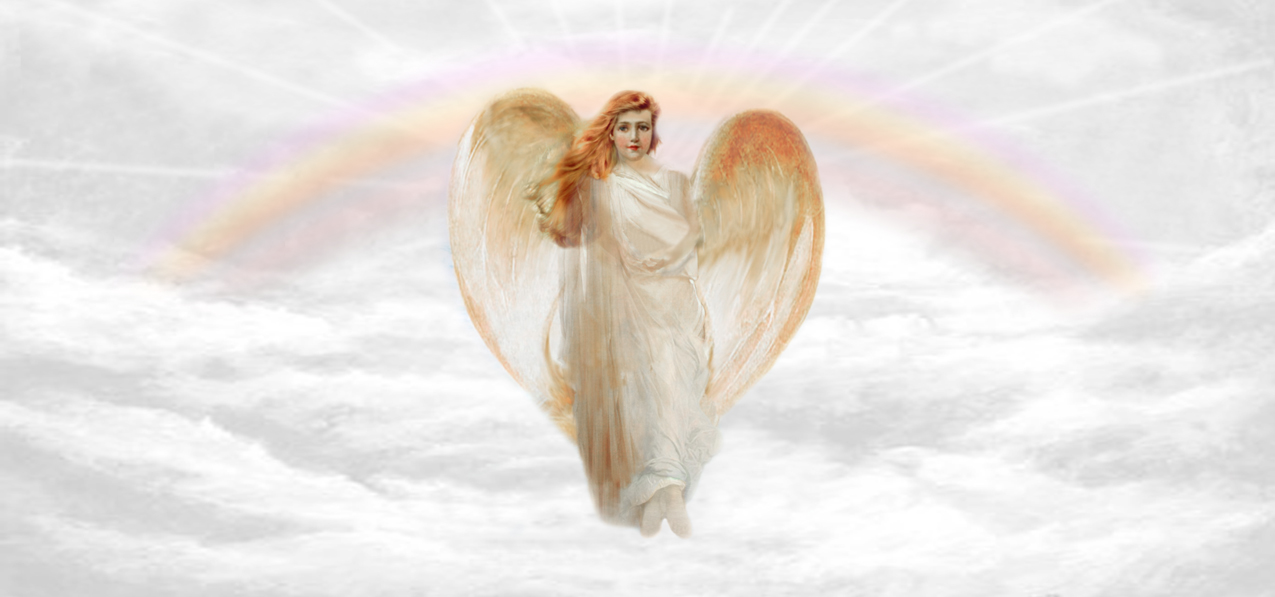 Angel Clouds White